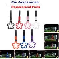 Universal JDM Car Tow Strap Tsurikawa Handle Hand Strap Ring Sakura Shape Cherry Blossom Train Bus H
