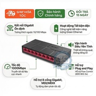 Genuine Mecusys MS108G Stable High Speed – Effective Network Solution