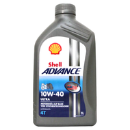 Shell 殼牌 ADVANCE 4T ULTRA 全合成機油  1瓶  10W40  1L