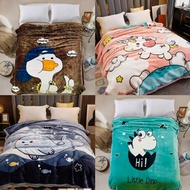 Mink Blanket 1.55kg Size 5 Feet 150*200cm Thick Soft Comfortable To Wear Very Good Use