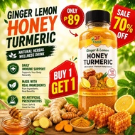 Ginger Lemon Honey Turmeric Drink 120ML Daily Immune Support Natural Herbal Wellness Drink