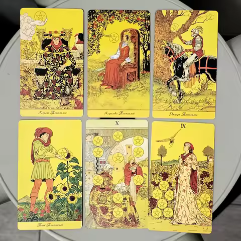 Before Tarot 10.3*6cm 78 Pcs Tarot Cards In Russian Language
