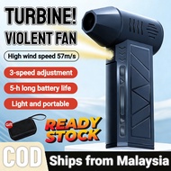 180000 RPM Mini Turbocharged Fan Mini Turbojet Fan Violent Turbofan Brushless Motor Rechargeable Fan