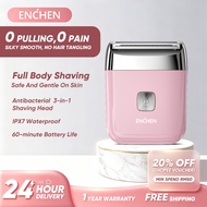 ENCHEN A8 Electric Shaver Painless Epilator Razor Trimmer 2 Speed Ajustment 3 In1 Waterproof for Bod