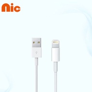 NIC USB-A to Lightning Cable  1 เมตร  สายชาร์จเร็ว iPhone 5/6/7/8/9/X/11/12/13/14/15