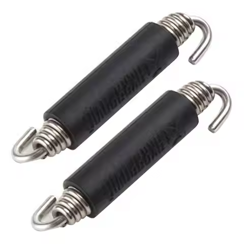 2 Pieces Exhaust Pipe Spring Hook Motorcycle Stainless Steel Spring Hooks For SC Project AR Exhaust