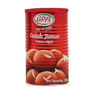 GRB Gulab Jamun - Milk Balls soaked in Sugar Syrup - To Eat - 500g {Made in India}