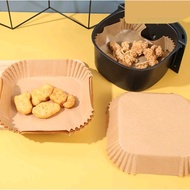 Non-Stick Oil-Resistant Air Fryer Liner Paper Square Air Fryer Baking Liner Paper