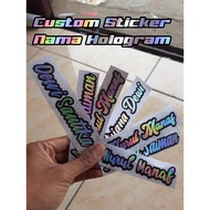 (Wholesale) Custom Name hologram sticker - Name sticker - hologram sticker - requst Name sticker