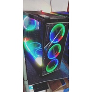▙ ♖ ∈ ▗ ♞Keytech 850 Tempered Glass Gaming Desktop pc case Same Day Delivery