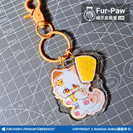 Furry Lab FurPaw Keychain Combination Your Pet Little Wolf Plush Claw Official Role Series Anime Car