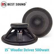 BS 15AH-195 "15 inch" 500watt Speaker Driver (Ready Stock)