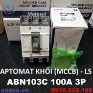 Aptomat khối LS cầu dao điện (MCCB) 3P ABN53C 30A 40A 50A - ABN103C 60A 75A 100A - LS
