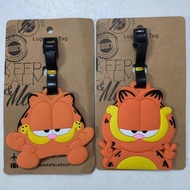 Garfield Luggage Tag Brain Agent Team Boarding Luggage Consignment Tag Identification Tag Backpack P