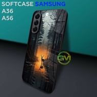 GM58 Softcase Glitter Samsung A26 | A36 | A56 5G | Glossy Silicone Case | Samsung Casing Cover | Mic