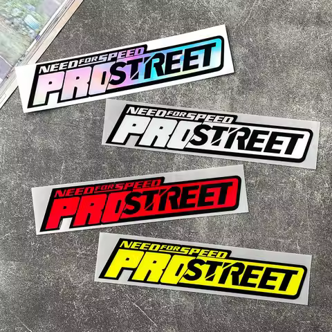 "Need for Speed" Vinyl Car Decal - Waterproof, Scratch-Cover Sticker for Windows & Rear Bumper, Mult