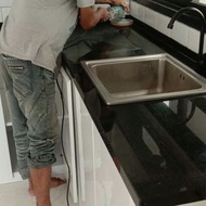 TERJAMIN ASLI POLES KRISTAL SAJA MEJA DAPUR GRANIT ALAM KODE 806