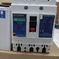 Mccb Nfb Breaker Mitsubishi Nf-125Cw Nf125Cw Nf125-Cw 100A