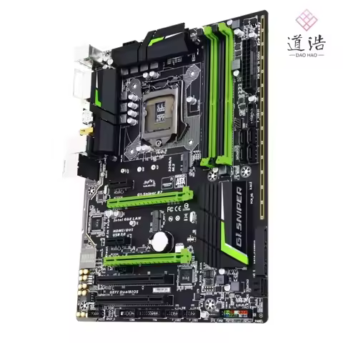 For G1.SNIPER B7 Motherboard 64GB M.2 HDMI DVI-D SATA3.0 LGA 1151 DDR4 ATX B150 Mainboard 100% Teste