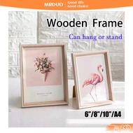 4R 6R A4 Picture Frame Wooden Photo Frame Picture ins Luxury Photo Frame Setting Table Hanging Wall