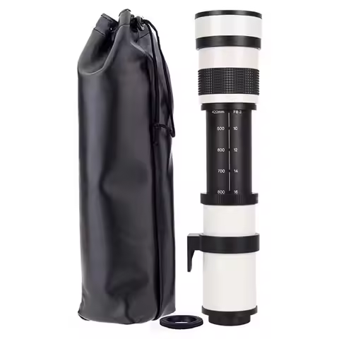 420-800mm F/8.3 Super Telephoto Lens for NIKON AI Canon EF Manual Zoom Lens 4000D 2000D 1200D T8i T7