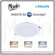 「Bundle Of 2」 Philips DN027B G2 Professional Metal Body Ultra lifespan Down Light, Downlight  ( Median useful life 20000hrs )