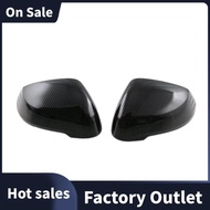 Car Side Rear View Mirror Cover Stick Trims Carbon Fiber Replacement Parts ABS for BMW X1 2023