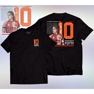 Totti As Roma T-shirt Francesco Totti Il Capitano Legenda Roma