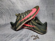 順豐包郵 Nike Zoom Rival S9田徑釘鞋，軍綠色配色，經典田徑訓練鞋