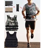 1pc Adjustable Weighted Vest, Max Load 20kg/44lbs, Suitable For Muscle Training, Fitness, Weight Los