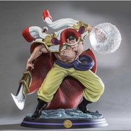 Ready Stock One Piece Figure Four Emperors GK Whitebeard Daddy Top War Model Oversized Boxed Motherland Version Figure Ornaments