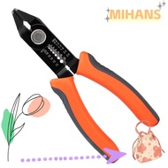 MIH Wire Stripper, High Carbon Steel Orange Crimping Tool, Universal Cable Tools Electricians