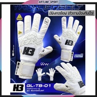 H3 Sport ถุงมือผู้รักษาประตูระดับโปร รุ่น Thunderbolt คุณภาพเยี่ยม แถมฟรี! รองเท้าแตะ H3 รุ่น TALE