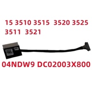 NEW ORIGINAL LAPTOP Battery Cable For DELL Vostro 15 3510 3515 3520 3525 Inspiron 3511 3521 04NDW9 D