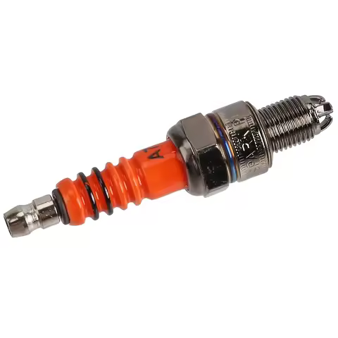 Orange A7TJC Spark Plug Universal GY6 Engine Ignition Plug For 50-150CC Off Road Motorcycle Accessor