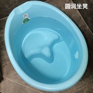 Korea tub bath baby Children's bath bucket sitting with integrated stool, bath bucket, shampoo and bath two-in-one bath barrel, plus large bath tub COD