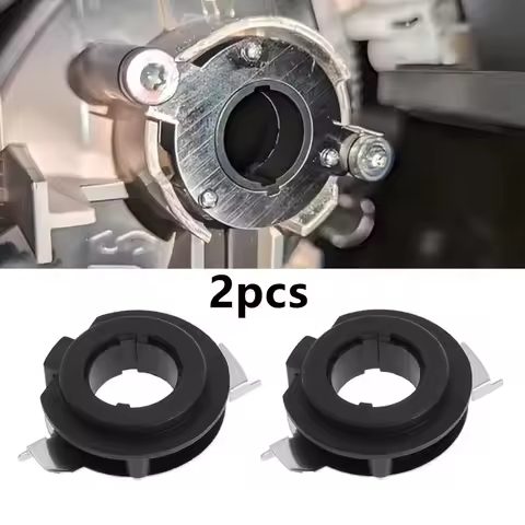 2pcs H7 LED Adapter Holder Headlight Bulb Clip For Mercedes Benz B Class G/ML Series BMW Buick VW Ti