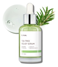 Iunik tea tree relief serum 50ml အစီဖုဝက်ချံအသားရေယားယန်သက်သာ