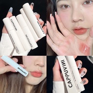 Cappuvini Korea Natural Nude Lip Gloss Waterproof Base Long Lasting Lipgloss Makeup Lip Glaze matte lipstick Lipmatte Lipstik Murah Mekap Makeup cosmetic 口红 唇釉 gincu tahan lama Kosmetik Tiktok wholesale Pink lipstick Gincu Borong