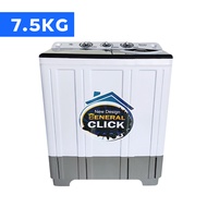 เครื่องซักผ้า 2 ถัง 7.5/8.5 / 10.5 / 13 kg เครื่องซักผ้าฝาบน เครื่องซักผ้าเด็กหอ ซักและปั่นแห้งในตัว