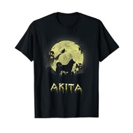 Mens cotton T-shirt akita Halloween shirt T-Shirt Fast Shipping 4XL  5XL  6XL S-5XL