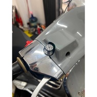 CNC Motorcycle GLASS (Mirror) (Motorcycle) Logo ARC REACTOR IRON MAN 3