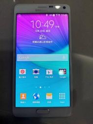 全新手機 SAMSUNG GALAXY NOTE 4 WI-FI版 (N910X) 32GB 冰霜白  黑色背蓋 附盒裝