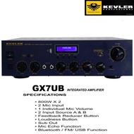 ❐Kevler GX-7UB Professional Amplifier 800W