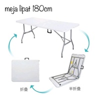 Meja Lipat Untuk Dagang Outdoor/ Meja Lipat Plastik Besar Tinggi
