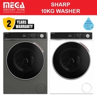 SHARP ES-FW1014SW |  ES-FW1014SB 10KG FRONT LOAD WASHER (4 TICKS)