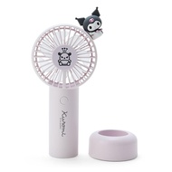 Sanrio 2-Way Fan - Kuromi (Kuromi-chan) 18 x 10 x 4 cm Character Item 212181[Direct from Japan]
