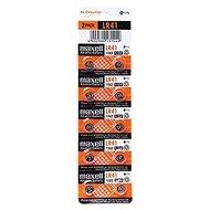 Maxell Alkaline Button Battery LR41/L736/AG3 COMPATIBLE SR41