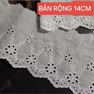 Coarse decorative lace, size from 11cm to 35cm. (1 meter)