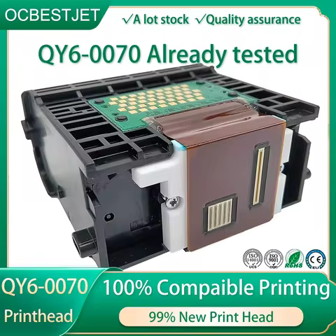 QY6-0070 Print Head QY6 0070 Compatible For Canon Pixma GX7080 GX6080 GX5080 GX7010 GX6010 GX5010 Pr